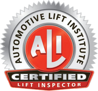 ALI Certified Lift Inspector badge