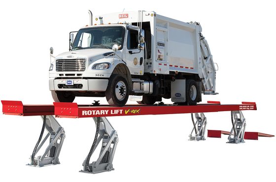 Vertical-rise platform lifts