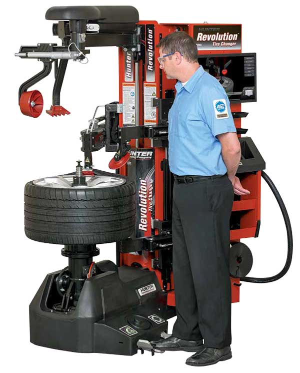 Changing on sale tire equipment